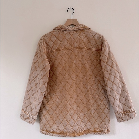 Anthropologie  Young Fabulous Broke  Walter Quilted jacket Size M - Picture 6 of 10